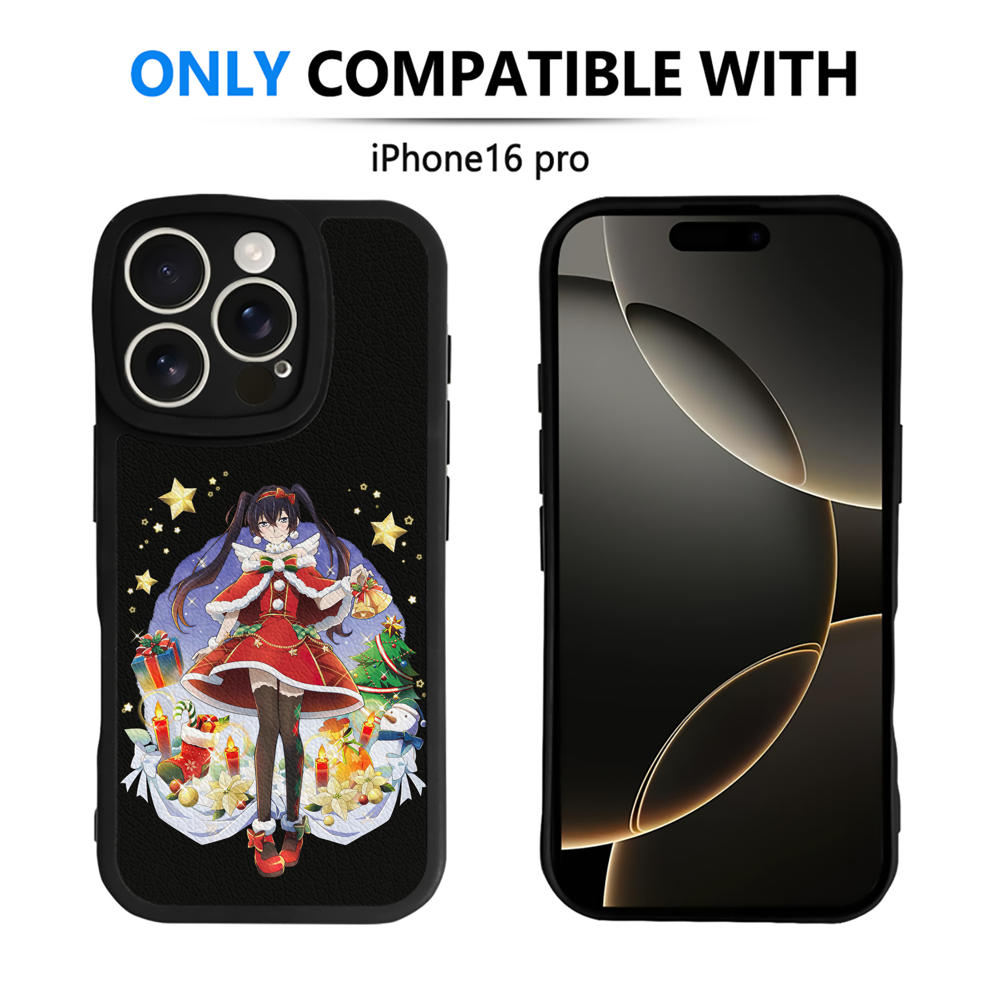 （画像用） 文豪ストレイドッグス Bungo Stray Dogs 【iPhone 16シリーズ対応】シリコンスマホケース（レザー調） 材質：シリコン